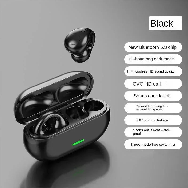 Nuevo Original T75 conducción ósea auriculares inalámbricos Bluetooth 5,3 auriculares deportivos calidad de sonido HiFi auriculares TWS impermeables
